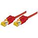 3m Cat. 6A, Cat6a, S / FTP (S-STP) , RJ-45, RJ-45, Maschio / maschio, Rosso - Foto miniatura 1