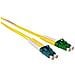 RL2802 2m LC / APC LC / UPC Verde, Giallo cavo a fibre ottiche - Foto miniatura 1