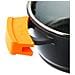 Ecochef Casseruola Alta 16cm Induzione, Coperchio Di Vetro, Antiaderente, Alluminio Fuso Nero - Foto miniatura 4