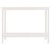 Tavolo Consolle Bianco 110x40x80 cm in Legno Massello di Pino - Foto miniatura 7