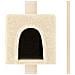 Albero per Gatti con Tiragraffi in Sisal Crema 104 cm - Foto miniatura 3