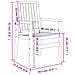 Sedie Da Giardino Impilabili 4 Pz 56,5x57,5x91 Cm Massello Teak - Foto miniatura 1