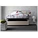 Letto Matrimoniale Bibiana, Letto Contenitore Con Rivestimento In Tessuto, 100% Made In Italy, Apertura Frontale, Con Materasso Cm 160x190 Incluso, Beige - Foto miniatura 4