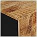 Mobile Da Bagno 38x33x58 Cm In Legno Massello Di Mango - Foto miniatura 10