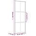Porta Scorrevole Dorata 76x205 Vetro Smerigliato Esg Alluminio - Foto miniatura 3