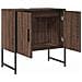 Mobile Lavabo Bagno Rovere Marrone 60x33x60cm Legno Multistrato - Foto miniatura 8