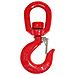 Ganci Di Sollevamento Girevoli Al Carbonio Con Sicura Pesante - 1600 Kg - Foto miniatura 1