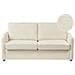 Divano Letto Bennas Bouclé Beige Chiaro 3 Posti - Foto miniatura 2