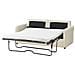Divano Letto Bennas Bouclé Beige Chiaro 3 Posti - Foto miniatura 5