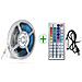 Kit Striscia Led Rgb Da 5m Con Telecomando Ir A 44 Tasti - Foto miniatura 2