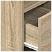 Comodino con Cassetto Rovere Sonoma 25x31x66 cm - Foto miniatura 8
