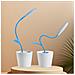 Lampada Da Tavolo Led Con Portapenne: Design Creativo E Protezione Per Gli Occhi Blue - Foto miniatura 4
