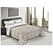 Trapunta Piumone Letto Invernale Imbottita 300gr Scaldanotti Nadia 2 Piazze Beige - Foto miniatura 1
