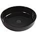 Lavabo Bacinella D'appoggio Tondo Diametro 33 Cm In Ceramica - Nero - Foto miniatura 2
