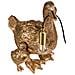 Lampada Da Tavolo Anatra Daffy Oro - Foto miniatura 3