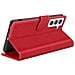 Custodia A Portafoglio Per Galaxy S21 Plus Con Supporto E Linguetta Magnetica, Rosso - Foto miniatura 2