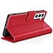 Custodia A Portafoglio Per Galaxy S21 Plus Con Supporto E Linguetta Magnetica, Rosso - Foto miniatura 3