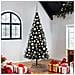 Alberi di Natale artificiali Nero 180 cm PVC - Foto miniatura 2