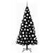 Alberi di Natale artificiali Nero 180 cm PVC - Foto miniatura 3