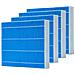 Armin® Pack 4x Cuscinetti Di Evaporazione E Silvertex® Per Armin 680ml Compatibile Con Umidificatori Senza Calcare Antimicrobico Lunga Durata - Foto miniatura 2