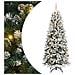 Albero di Natale artificiale con 300 LED Bianco 210 cm - Foto miniatura 1
