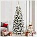 Albero di Natale artificiale con 300 LED Bianco 210 cm - Foto miniatura 2