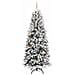 Albero di Natale artificiale con 300 LED Bianco 210 cm - Foto miniatura 4