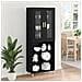 Credenza Rovere Nero 69,5 x 34 x 180 cm - Foto miniatura 4