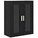 Credenza Rovere Nero 69,5 x 34 x 180 cm - Foto miniatura 7