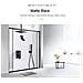 Set miscelatore doccia, Blackswan, tipo M3.8, soffione doccia a soffitto, modello nero opaco, misura 30 cm - Foto miniatura 3
