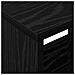 Scaffale per riviste Rovere Nero 102 x 30 x 45 cm - Foto miniatura 9