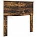 Struttura del letto Rovere fumé 90 x 200 cm Legno multistrato - Foto miniatura 6