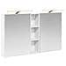 Set di Armadi da Bagno con lo scaffale 3 pcs 120 x 14,5 x 70 cm - Foto miniatura 1