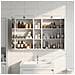 Set di Armadi da Bagno con lo scaffale 3 pcs 120 x 14,5 x 70 cm - Foto miniatura 2