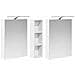 Set di Armadi da Bagno con lo scaffale 3 pcs 120 x 14,5 x 70 cm - Foto miniatura 5