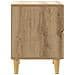 Comodino Rovere Artigianale 62 x 34,5 x 48 cm - Foto miniatura 4