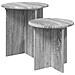 Set tavolini 2 pcs Grigio Sonoma Legno ingegnerizzato - Foto miniatura 1