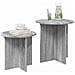 Set tavolini 2 pcs Grigio Sonoma Legno ingegnerizzato - Foto miniatura 2