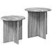 Set tavolini 2 pcs Grigio Sonoma Legno ingegnerizzato - Foto miniatura 3