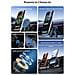 Caricatore Wireless Auto per Apple iPhone 12-17 - Black Soporte - Nero, 15W - Foto miniatura 3