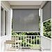 Tenda a Rullo Esterno Blocco UV 90% Grigio Chiaro 80 x 140 cm - Foto miniatura 3