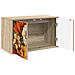 Mobile TV da Parete GENNEP 69 x 33 x 40 cm Rovere Sonoma - Foto miniatura 2