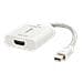 Adattatore Attivo Mini DisplayPort 1.2 M a HDMI F Colore Bianco - Foto miniatura 1
