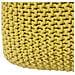 Pouf Poggiapiedi In Tessuto Giallo 50 X 50 X 31 Cm Conrad - Foto miniatura 29