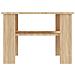 Tavolino da Salotto Rovere Sonoma 60x60x42 cm Legno Multistrato - Foto miniatura 3