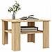 Tavolino da Salotto Rovere Sonoma 60x60x42 cm Legno Multistrato - Foto miniatura 4