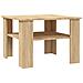 Tavolino da Salotto Rovere Sonoma 60x60x42 cm Legno Multistrato - Foto miniatura 1