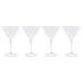Set Coppe Timeless Per Martini Da 4 Pezzi, In Vetro Trasparente - Foto miniatura 1
