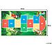 Tappeto Per Bambini Verde Con Animali Con Gioco Per Saltare 80 X 150 Cm Babadag - Foto miniatura 5