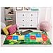 Tappeto Per Bambini Verde Con Animali Con Gioco Per Saltare 80 X 150 Cm Babadag - Foto miniatura 7